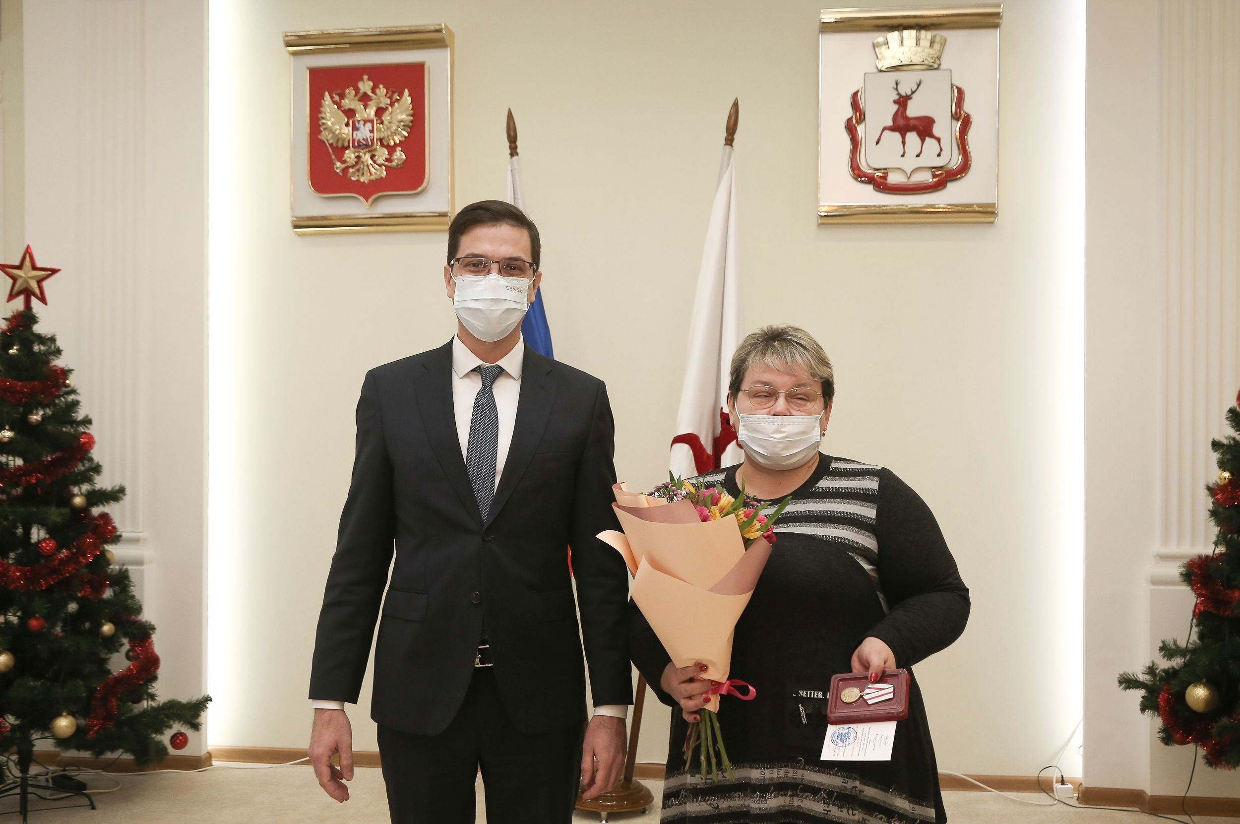 Директору Центра «Камерата» вручена медаль за вклад в развитие Нижнего Новгорода. Поздравляем!